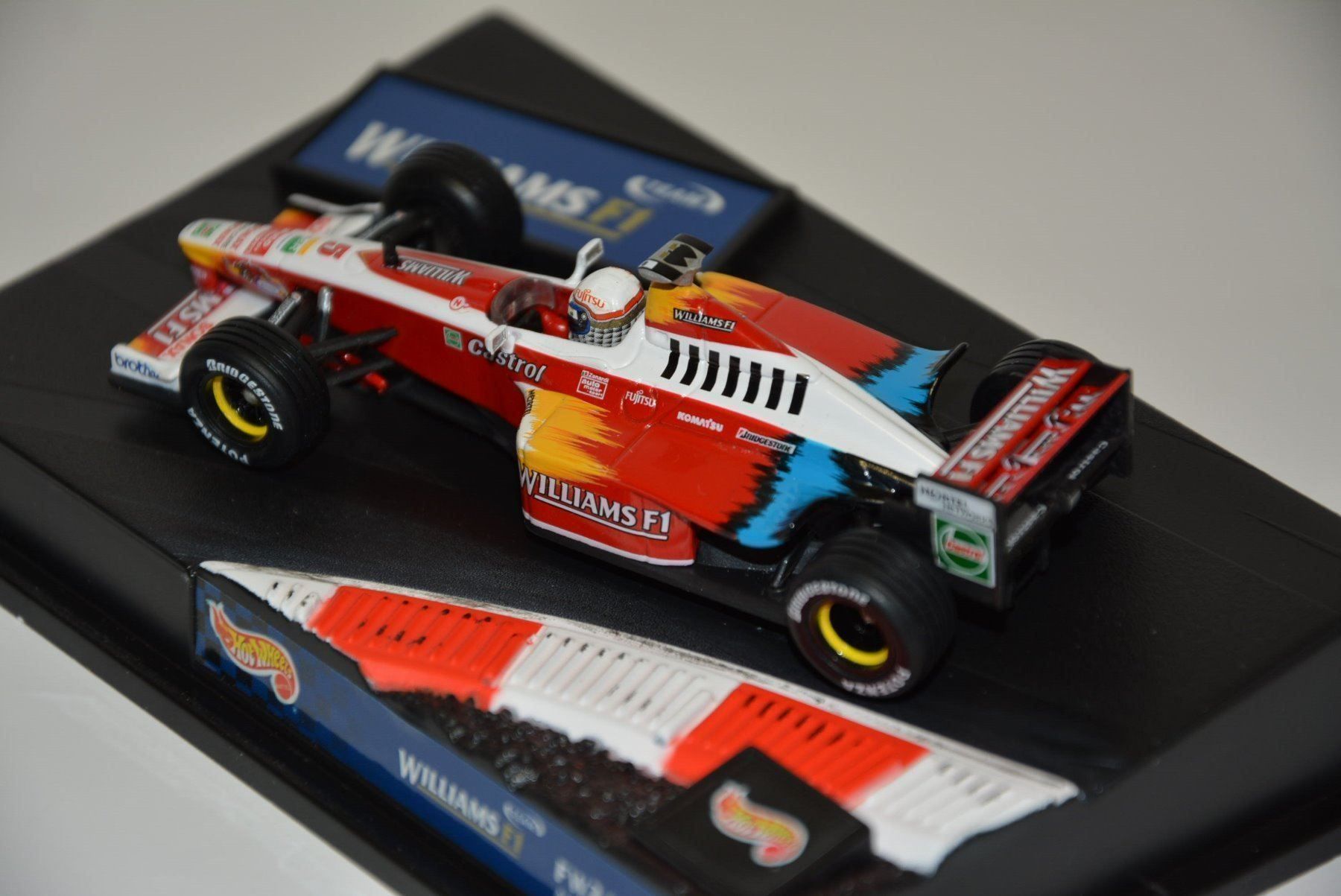 Williams Modellini d'auto: Williams FW21 Zanardi,  Hot Wheels 1:43 – Nuovo e nell'imballaggio originale da Goldach venduto da Feivel9 8