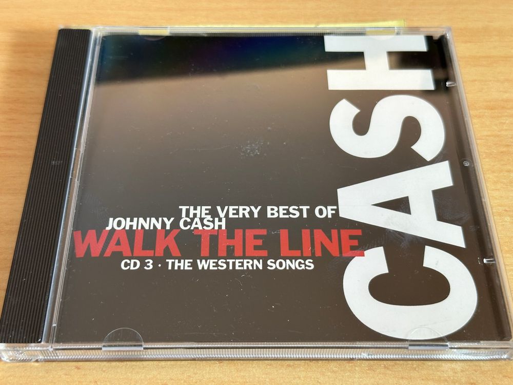 Johnny Cash – Walk The Line - The Very Best Of Johnny - 3 CD (Gebraucht ...