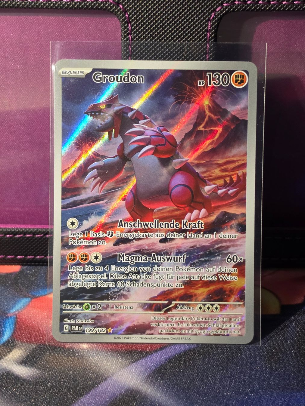 Pokémon Carte collezionabili: Groudon 199 – Usato da Binningen venduto da oscark77