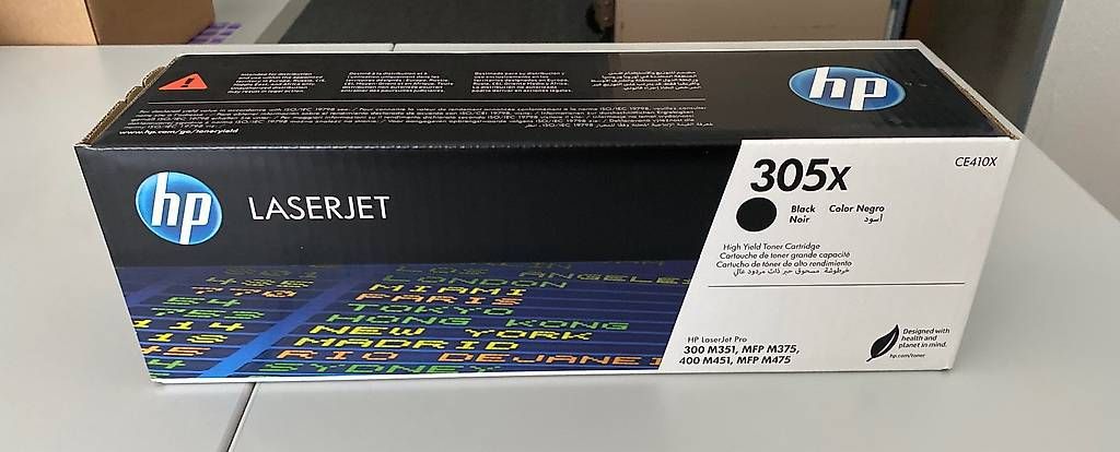 Druckerpatronen & Toner: HP Toner 305X schwarz – Gebraucht aus Forch von ste_c5h6