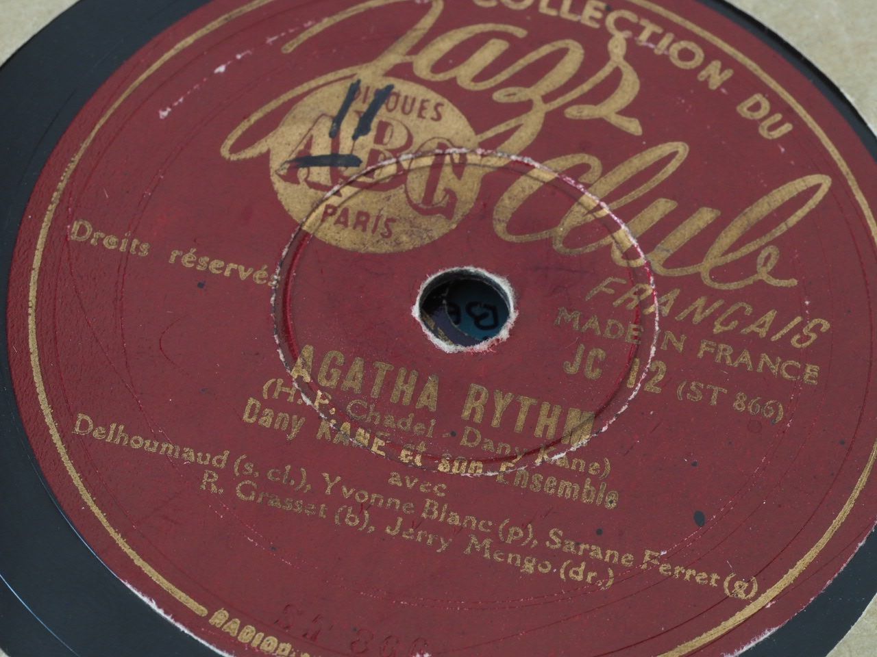 Schallplatten: DISQUES 78 TOURS – Gebraucht aus Lausanne von Leag 1