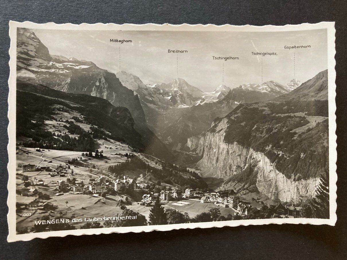 Ansichtskarten: Berner Oberland, 8 Karten – Gebraucht aus Pfäffikon SZ von Etzelstuermer 3