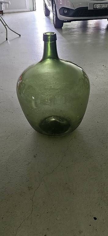 Accessori: Grosse grüne Glasballonflasche – Usato da Teufenthal AG venduto da eXotiq