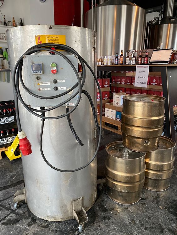 Heizmanschette mit 15 10LCoolKEGs für Brauerei Kaufen auf Ricardo