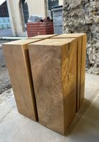 Eichenholz Sockel Quader massiv ca. 42cm hoch