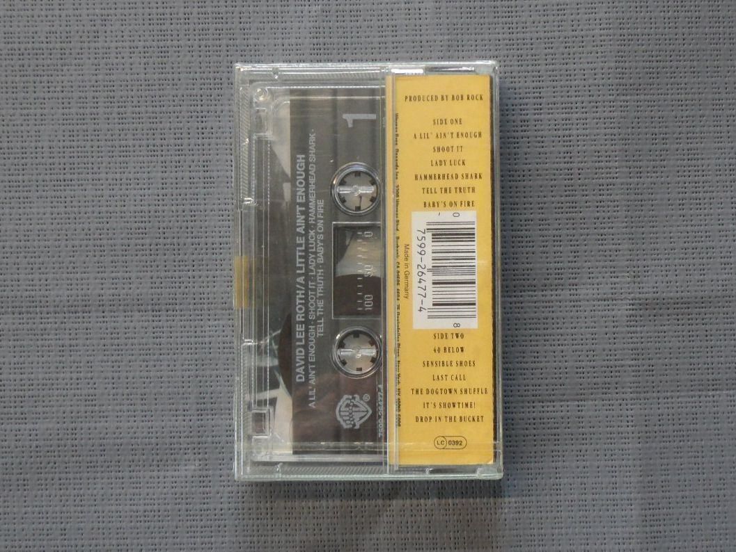 Cassettes audio: Musikkassette (MC) David Lee Roth – Neuf (Voir description) à Boniswil par Ubabo 1