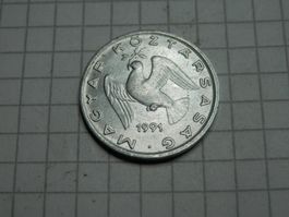 Ungarn 10 Filler, 1991