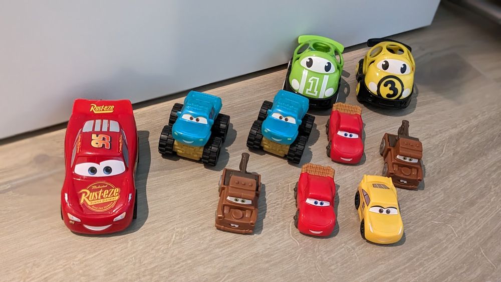 Cars - Lightning McQueen Set (Gebraucht) in Staufen für CHF 5 – mit ...