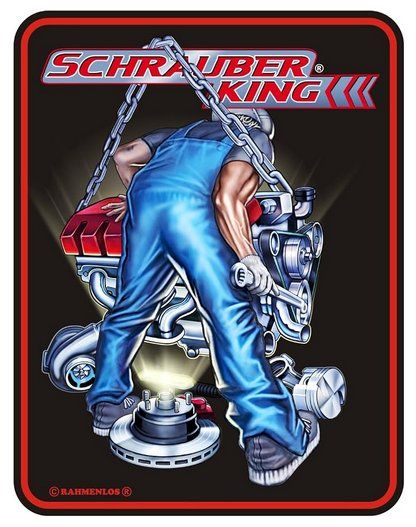 Insegne: Blechschild - Schraubenking – Nuovo (secondo la descrizione) da Ennetbürgen venduto da open24shop