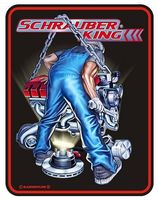 Blechschild - Schraubenking