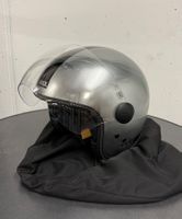 MAX Helm silber mit Visier: S