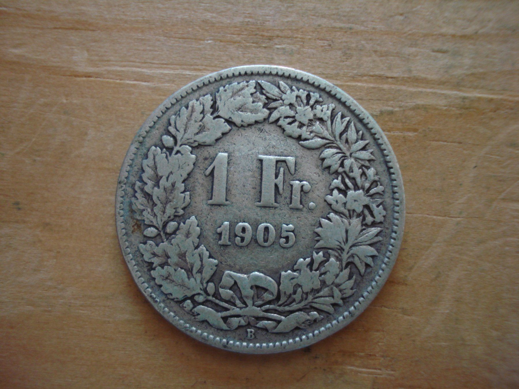 Tutti le monete: (N4) 1 Franken 1905 – Usato da Erlach venduto da Net-Coins