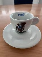 Lucaffé Espressotassen mit Unterteller, Motiv Venedig