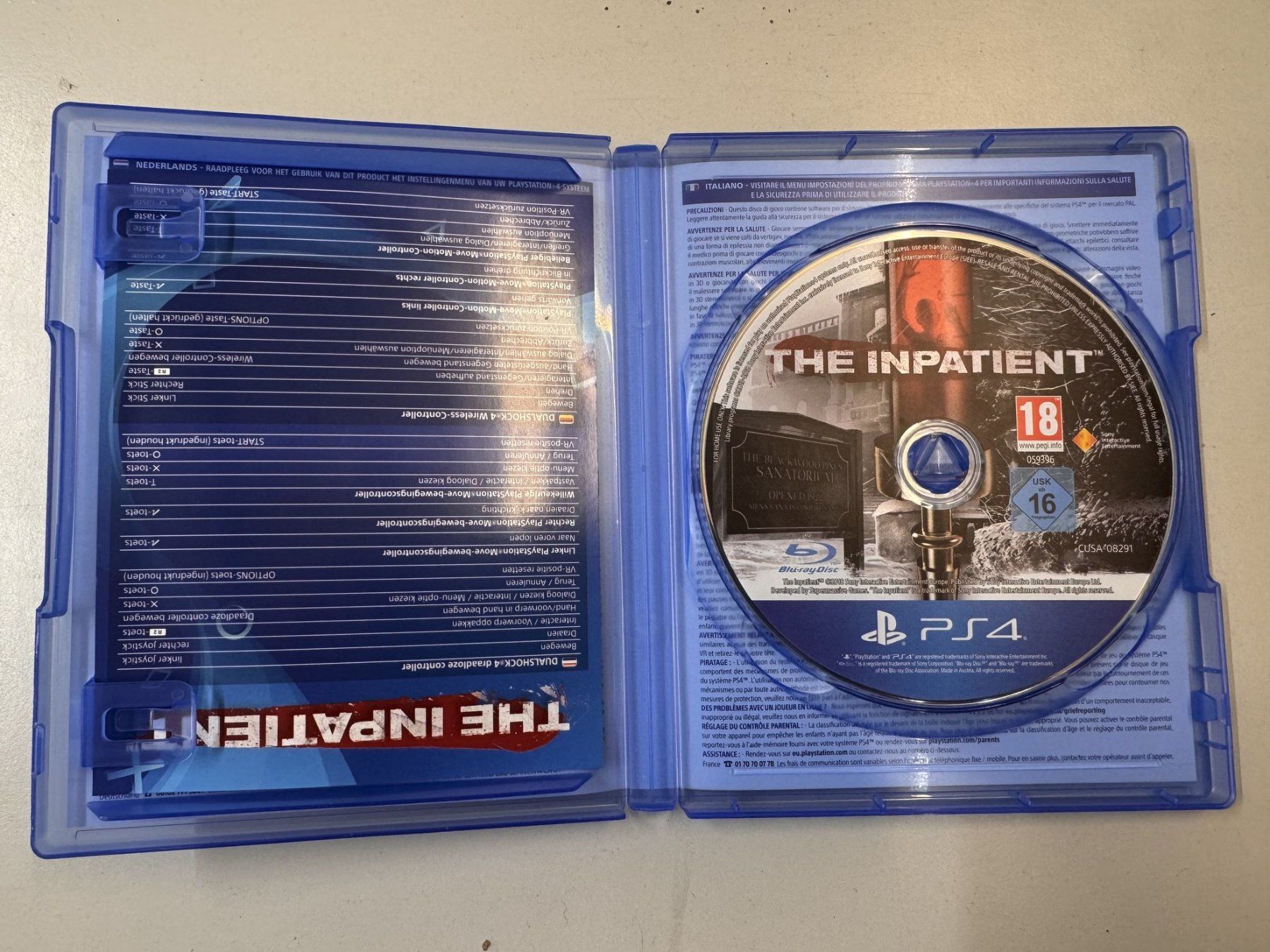 Sony Giochi: PS4 Spiel The Inpatient – Usato da Roggliswil venduto da wipix 2