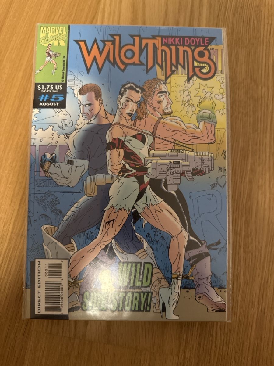 BD: Marvel Comic Wild Thing Nummer 5 August – D'occasion à Buchrain par Steeefan