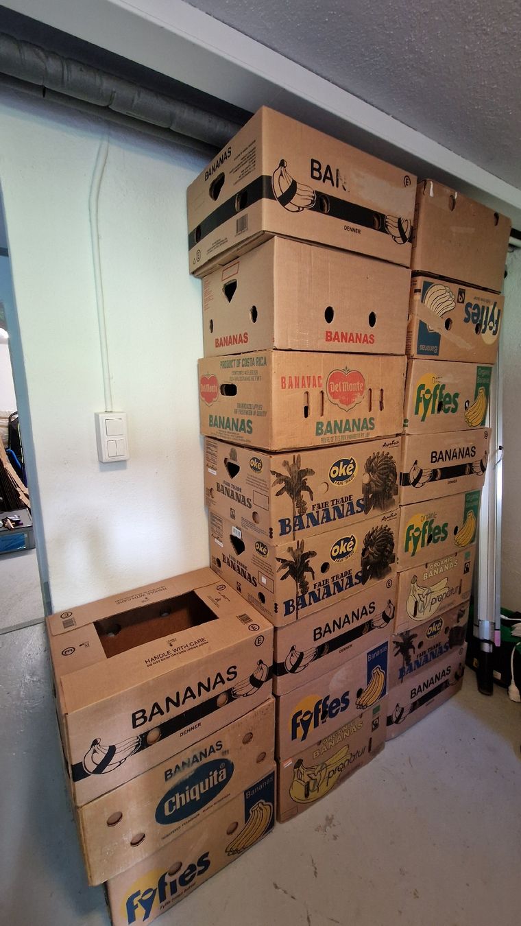 Cartoni: Bananenschachteln – Usato da Stettfurt venduto da Tom78 1