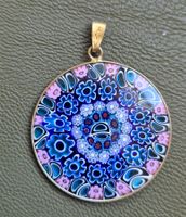 Murano Glas Millefiori Anhänger, Original, Vintage, Top!