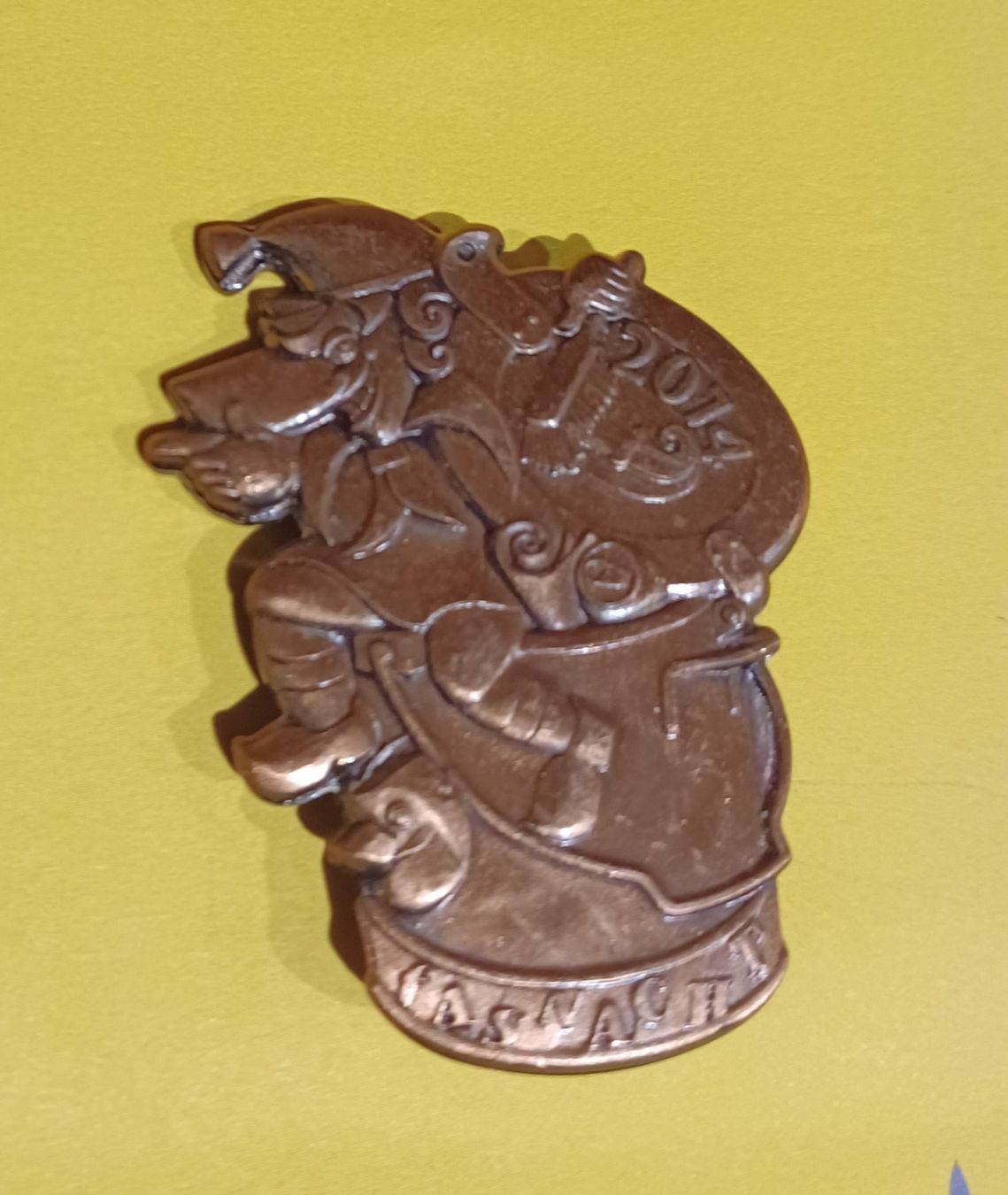 Medaglie: Fasnachtsplakette  Basel 2014 Bronze – Usato da Seewen SZ venduto da Herakles5