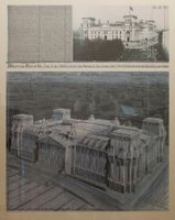 Christo - Wrapped Reichstag (Project for Berlin)