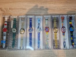 Sammlung Rare 80',90', 9 x Verschiedene Musically Swatch