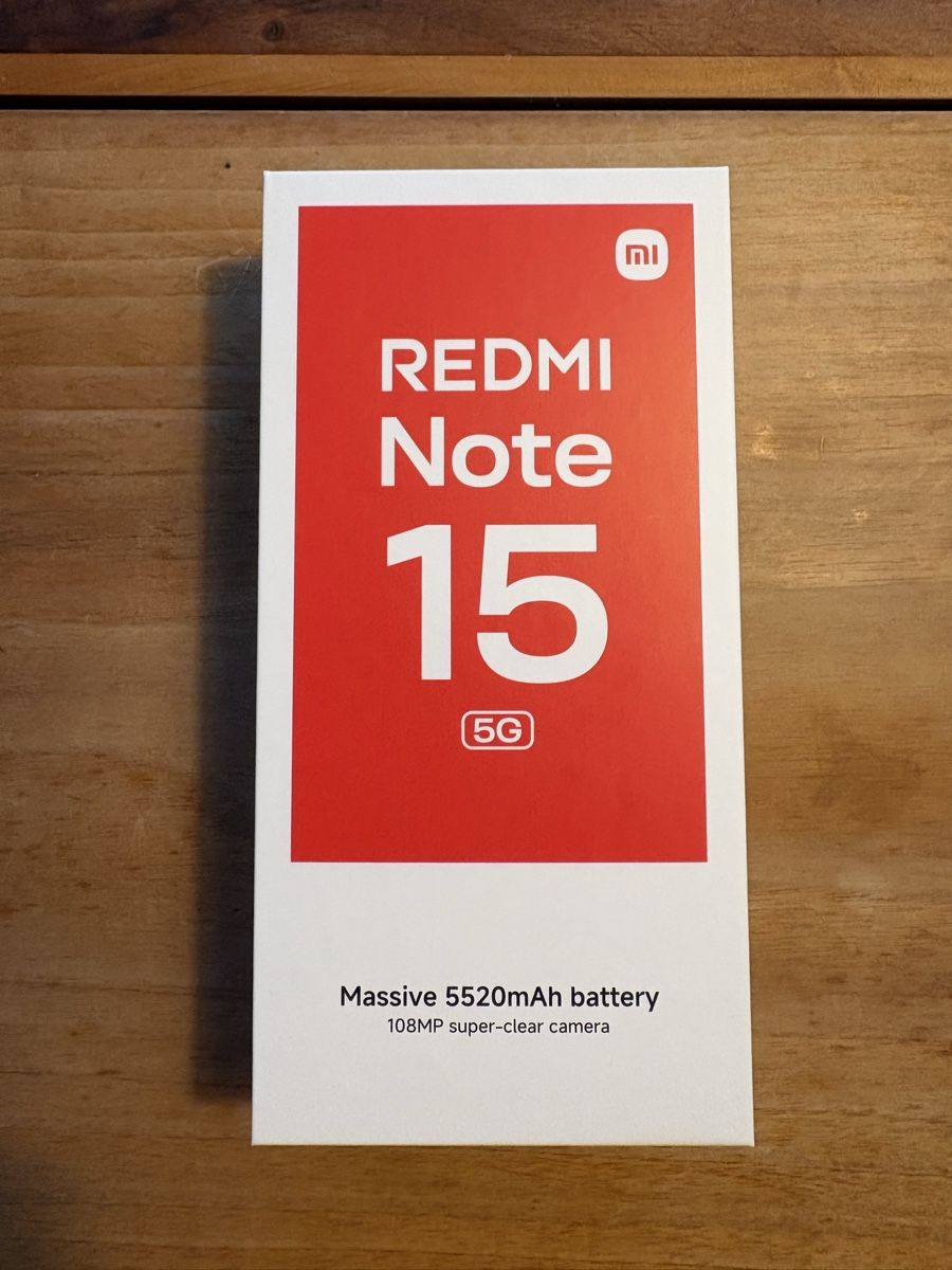 Xiaomi Portables: Xiaomi Redmi Note 15 NEU – Neuf avec emballage d'origine à Zürich par Condor22