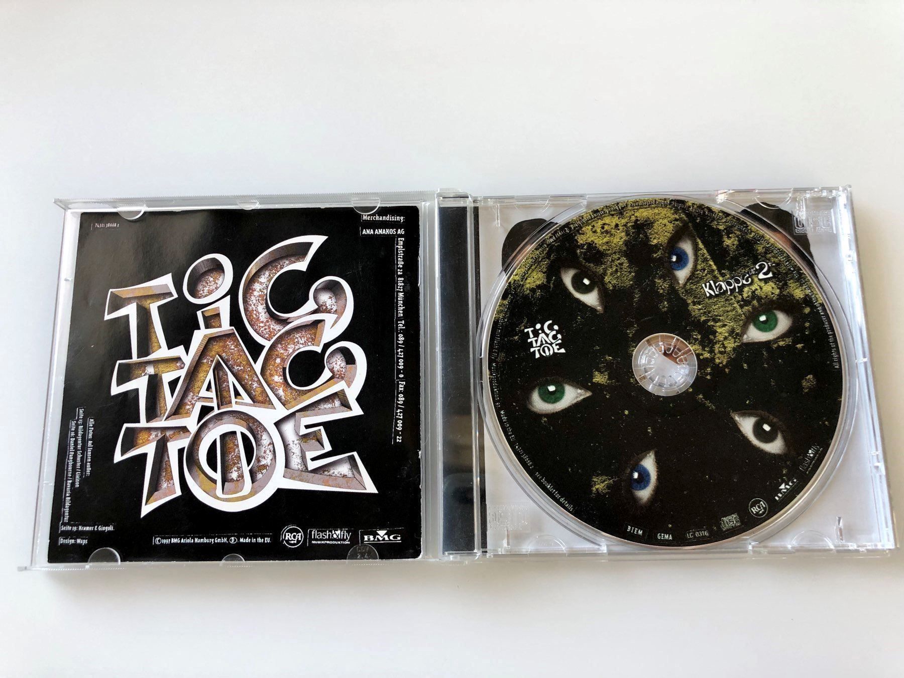 CD: CD - TIC TAC TOE – Usato da Gommiswald venduto da Aloha.Spirit 2