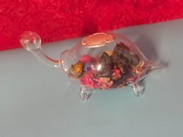Vintage-Potpourri-Gefäss in Form einer Schildkröte