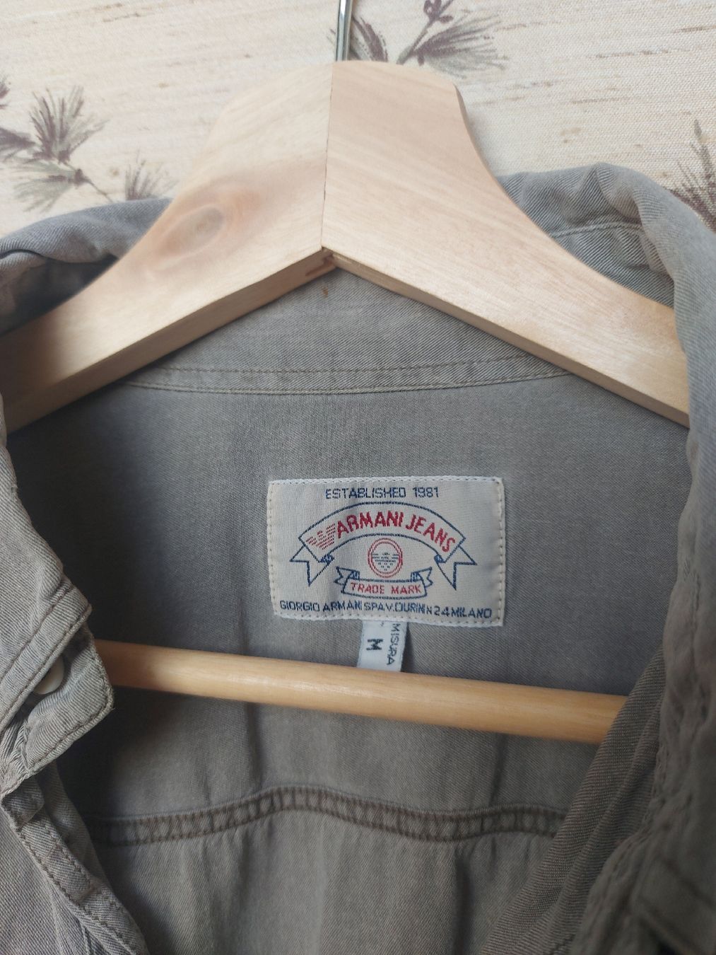 Armani Camicie: Chemisette vintage Armani - T. M – Usato da Lausanne venduto da Super-cerise 2