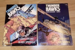 Thunderhawks Comics 1+2 – Red Springs / Sierra CARLSEN GD