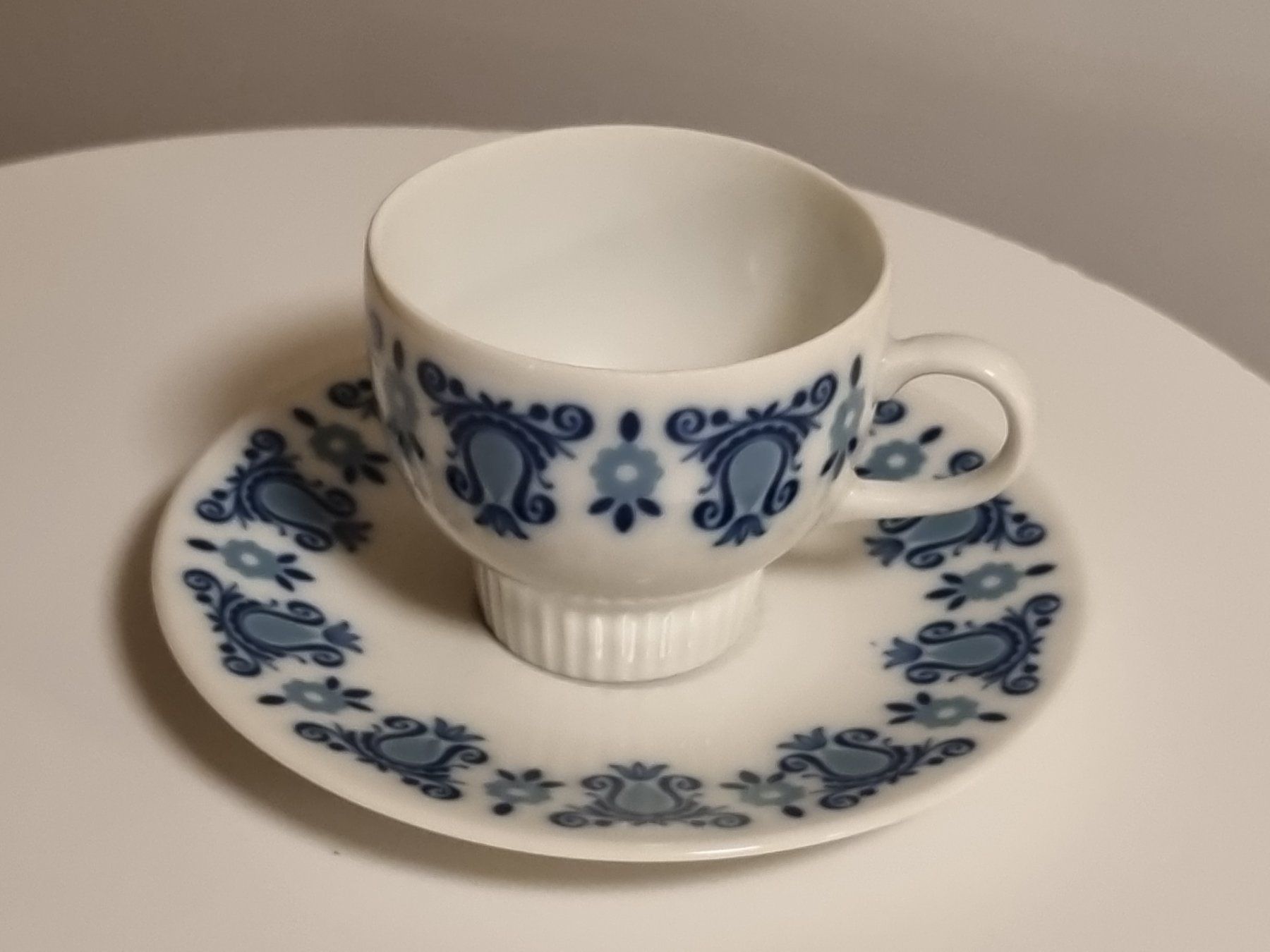 Set di piatti: J. Kronester Bavaria Kobalt Kaffee Set 4x – Usato da Scharnachtal venduto da devin03 3