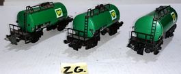 ZG) Trix Express Kesselwagen ELK, 2-Achsig, 3xBP