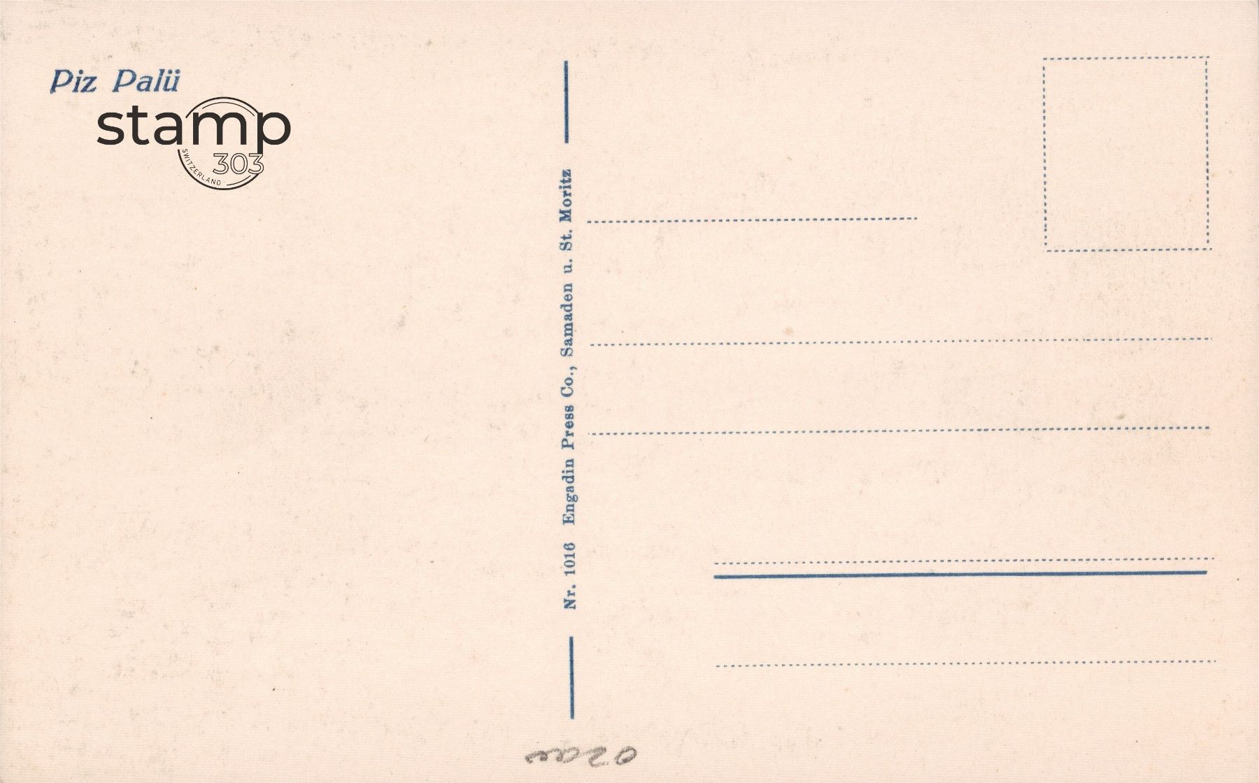 Cartoline postali: AK Piz Palü – Usato da Eggersriet venduto da stamp303 1