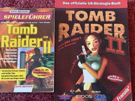 Tomb Raider II Lösungsbücher 2er Set akzeptabel