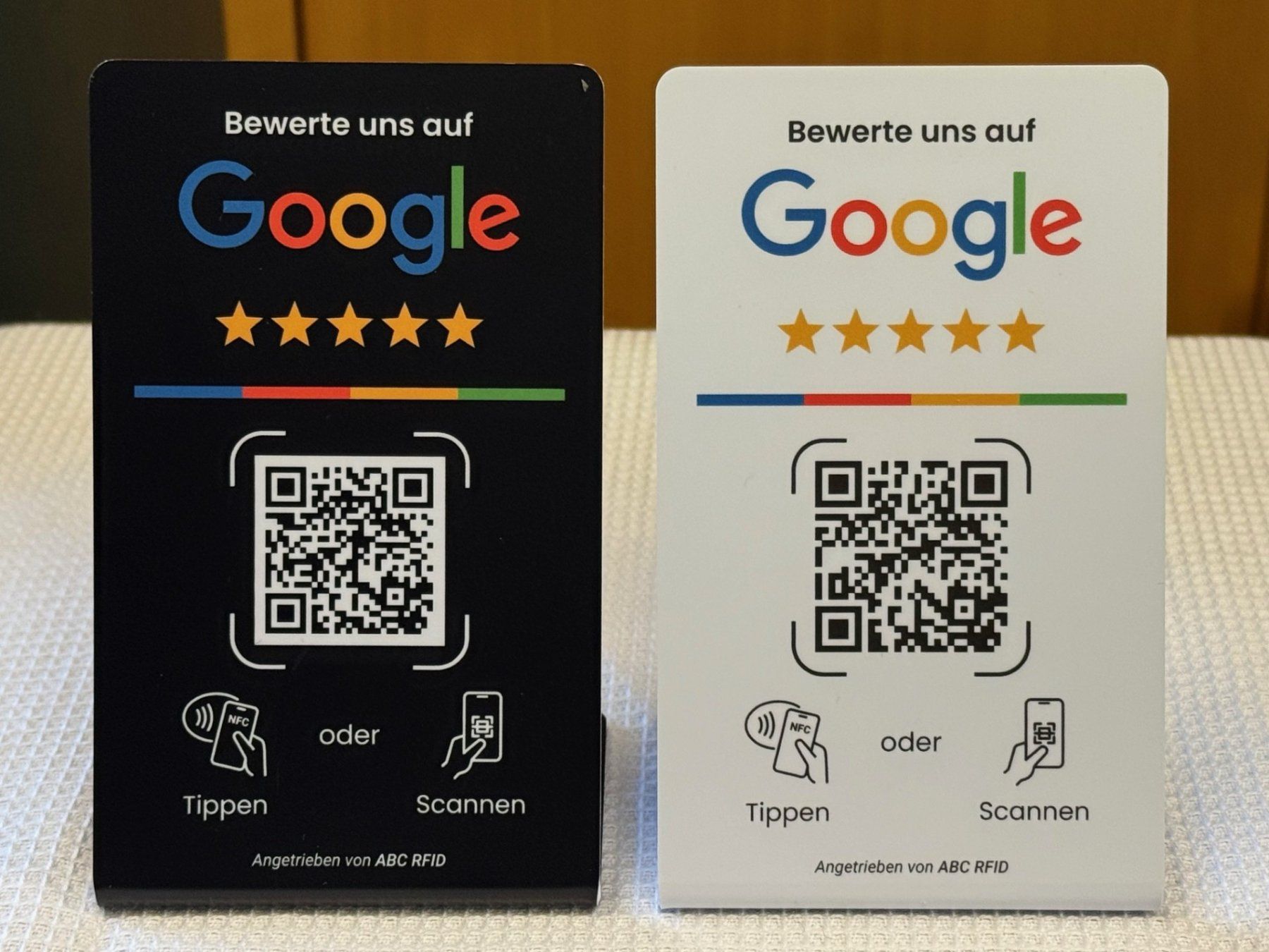 Cartoline: Google Bewertungskarte mit QR Code und NFC Funktion! – Nuovo e nell'imballaggio originale da Birmensdorf ZH venduto da Isko