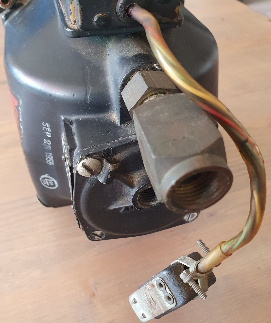 Misurare: Vieil instrument d'avion, Lear directional gyro – Usato da Grand-Lancy venduto da Evelyne010 6