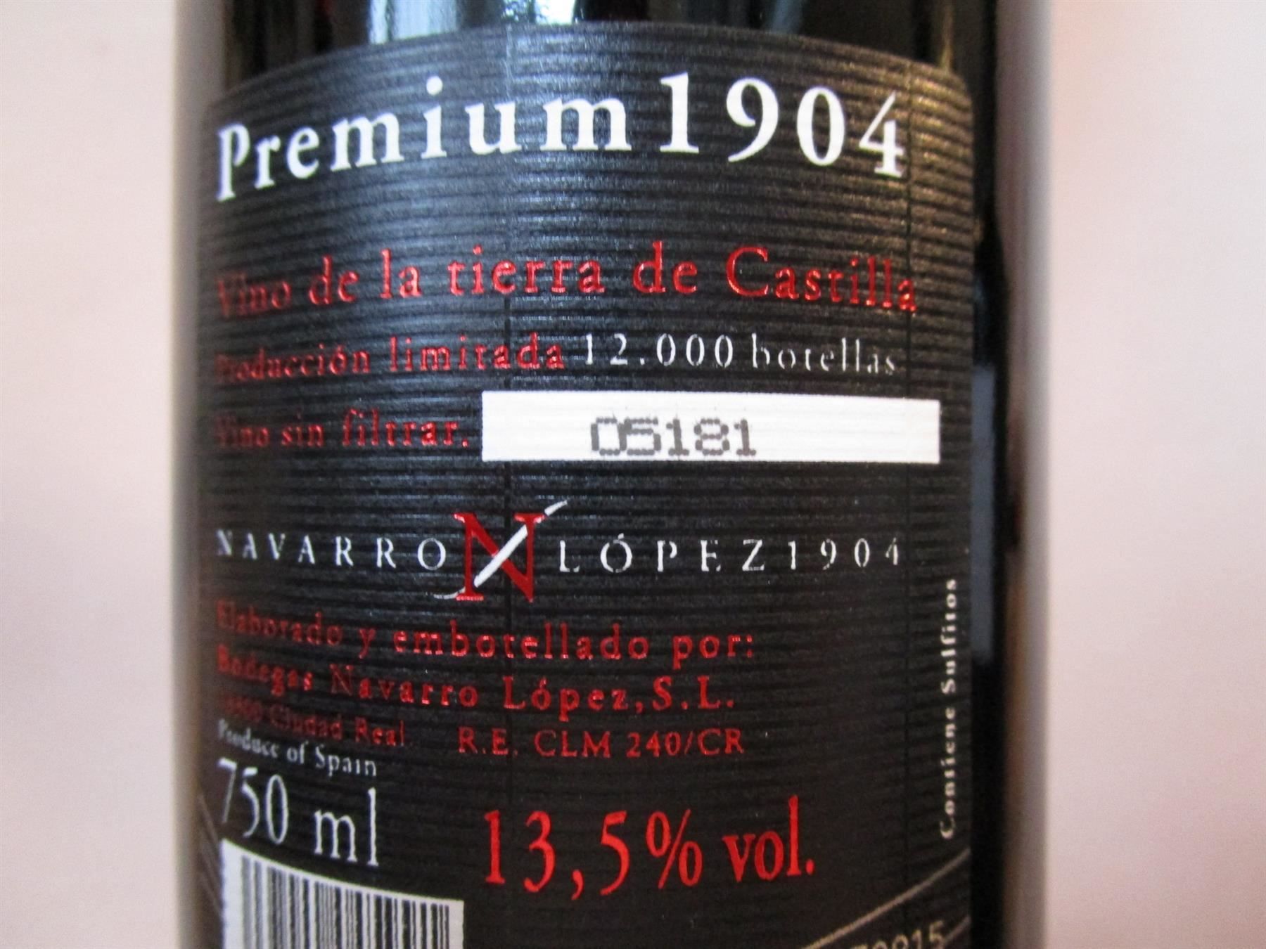 Vino: Lot 6 Fl. 2011 Premium 1904 – Nuovo (secondo la descrizione) da Eschenbach SG venduto da brocovin 8