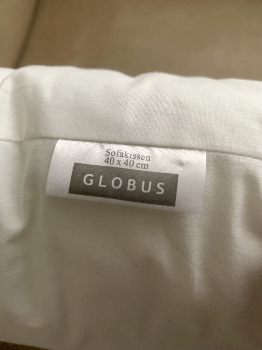 Globus Kissen: Zierkissen GLOBUS – Neu (gemäss Beschreibung) aus Zürich von Nika017 1