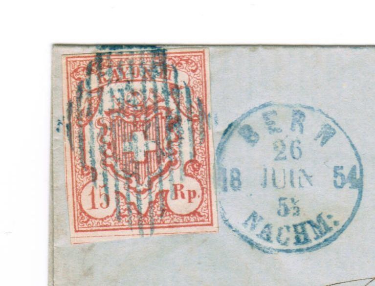 Alle Briefmarken: Brief Rayon 20 - BERN – Gebraucht aus Bern von peri02 1