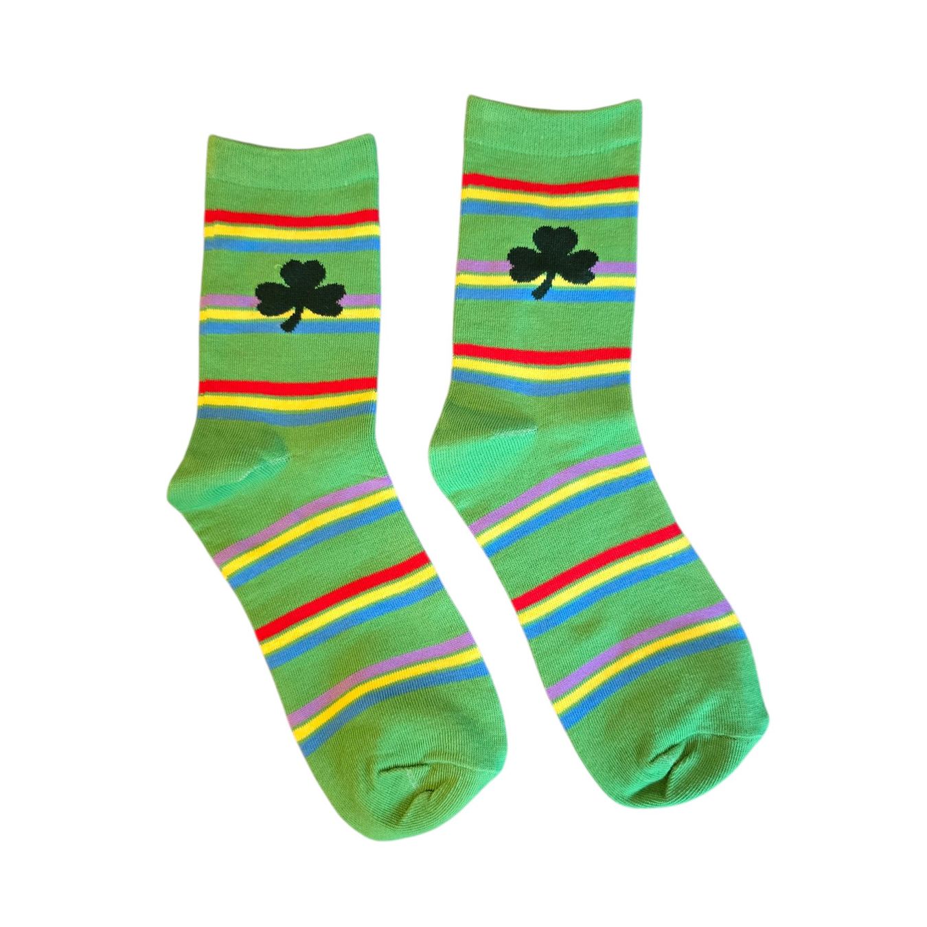 Calze: Socken Kleeblatt / Glücksbringer / Cloverleaf – Nuovo e nell'imballaggio originale da Zürich venduto da amysmith