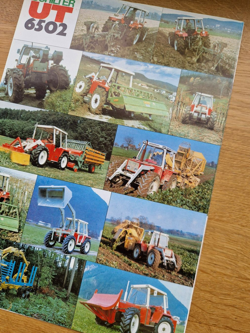 Schilter Trattori: Original Prospekt Schilter Traktor UT6502 – Usato da Dürnten venduto da Bachtel84 2