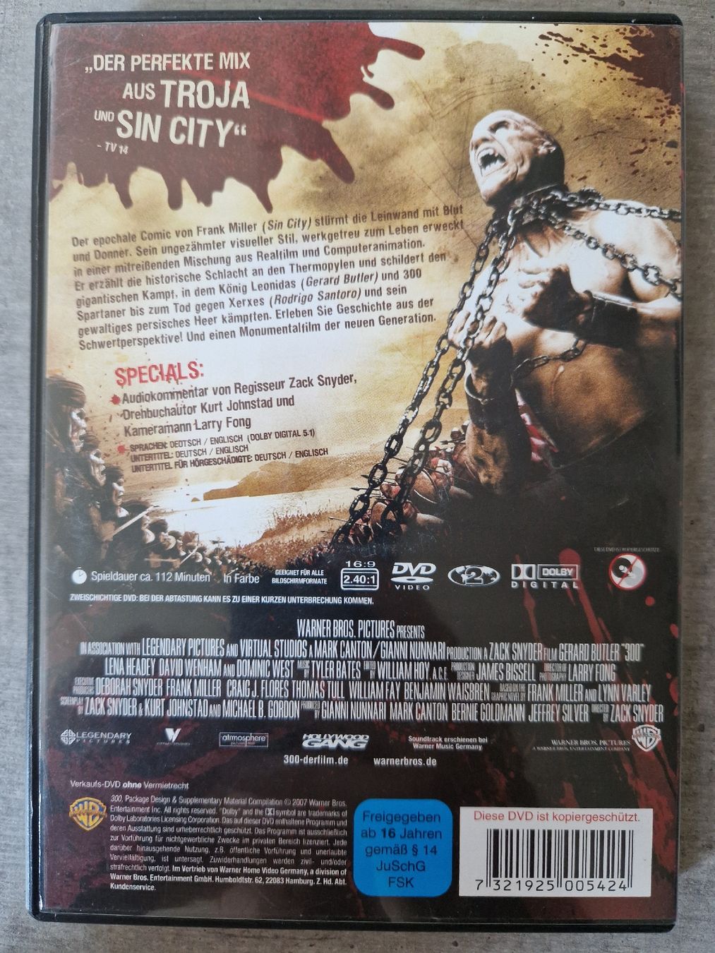 Alle DVDs: 300 (DVD) – Gebraucht aus Hettlingen von mat_8pg6 1