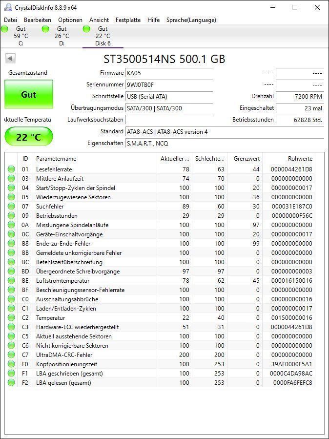 Dell Dischi rigidi: Dell (Seagate) 500GB Festplatte – Usato da Künten venduto da Arktisde 1