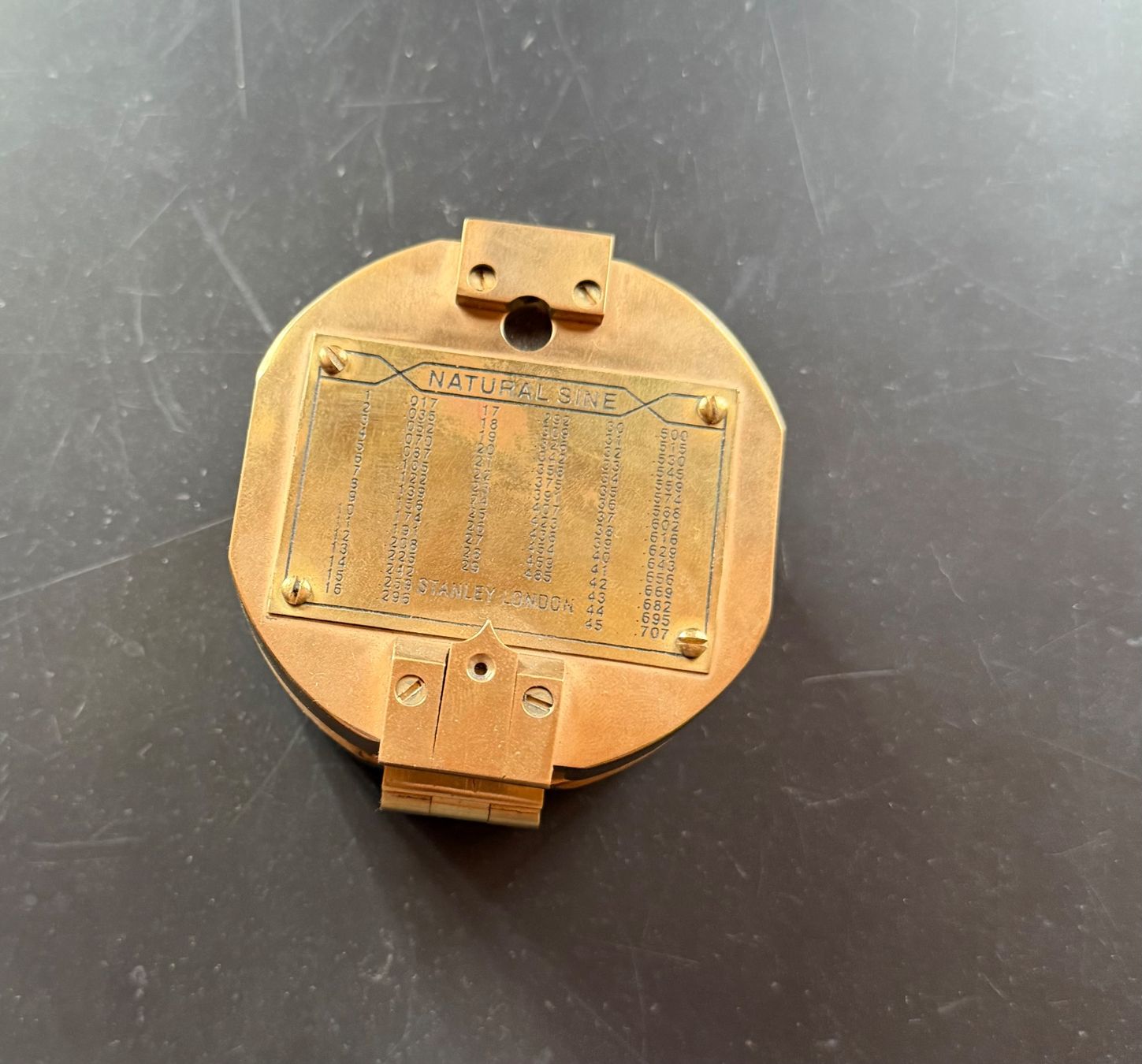 Sonstige antike Technik & Geräte: Stanley London Messing-Kompass mit Klinometer – Gebraucht aus Winterthur von pie_p66f 2