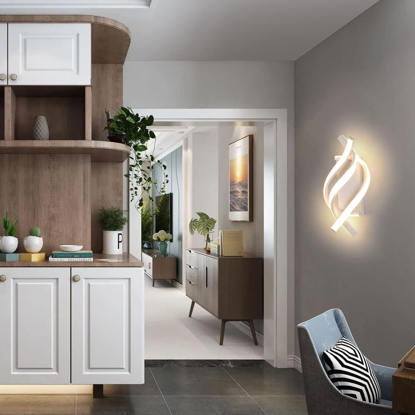 Lampadari & plafoniere: Moderne Deckenlampe Warmweiß 22W – Nuovo e nell'imballaggio originale da Châtelaine venduto da topshop.switzerland 7
