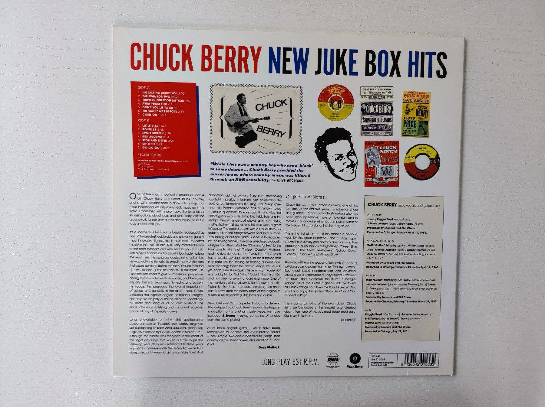 Dischi in vinile: Chuck Berry - New Juke Box Hits – Usato da Baden venduto da wenkst 1