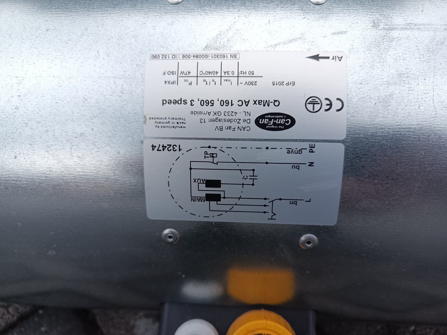 Ventilateurs: Can Fan Q-Max Rohrventilator – D'occasion à Oberegg par A-Z.Handel.Loehrer 7