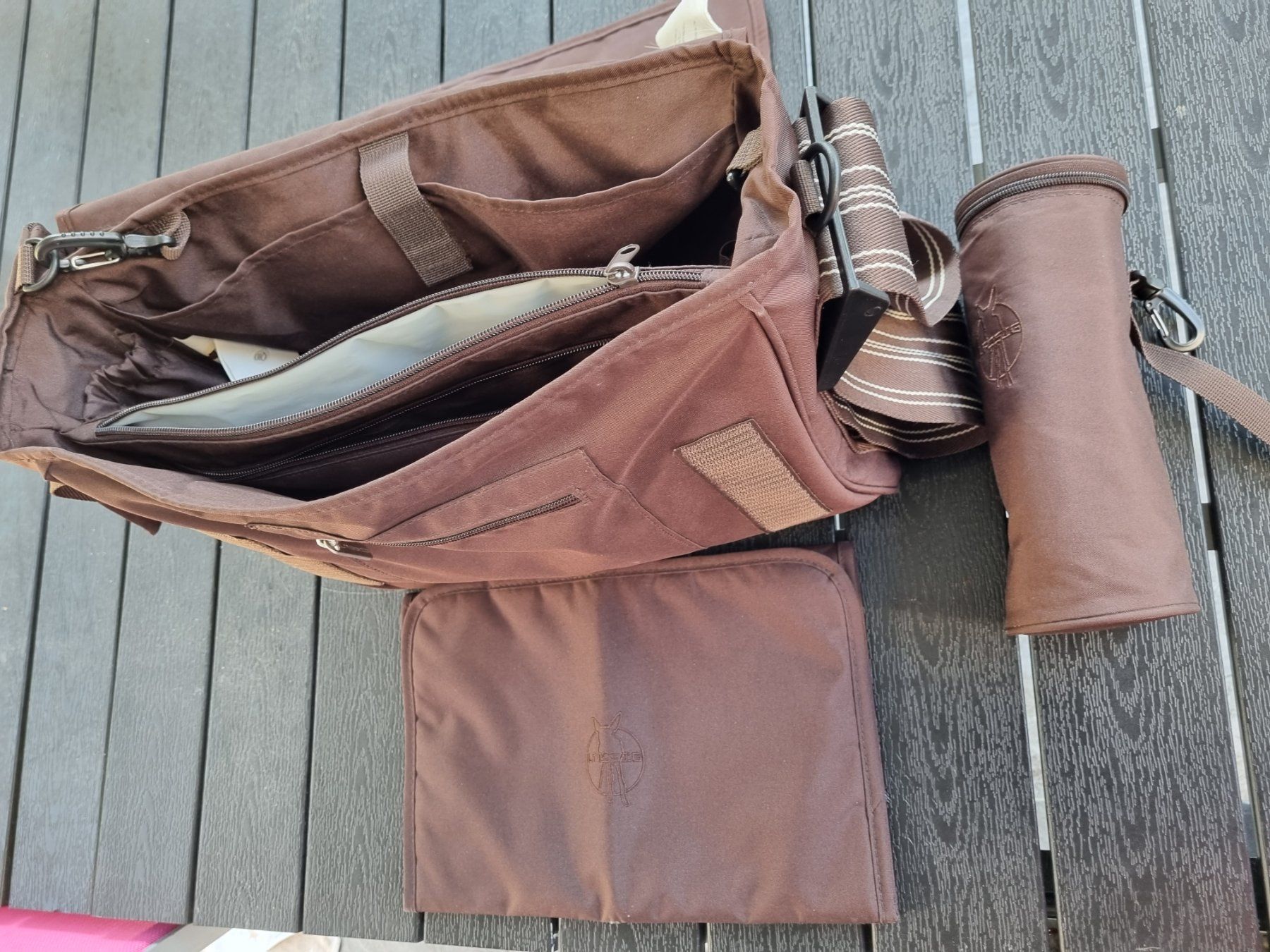 Lässig Borse & Zaini: Lässig: grosse Wickeltasche – Nuovo (secondo la descrizione) da Gamsen venduto da samsungvs81 1