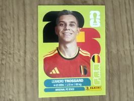 Panini FIFA Sticker WM 2026 Sticker Leandro Trossard BEL 18