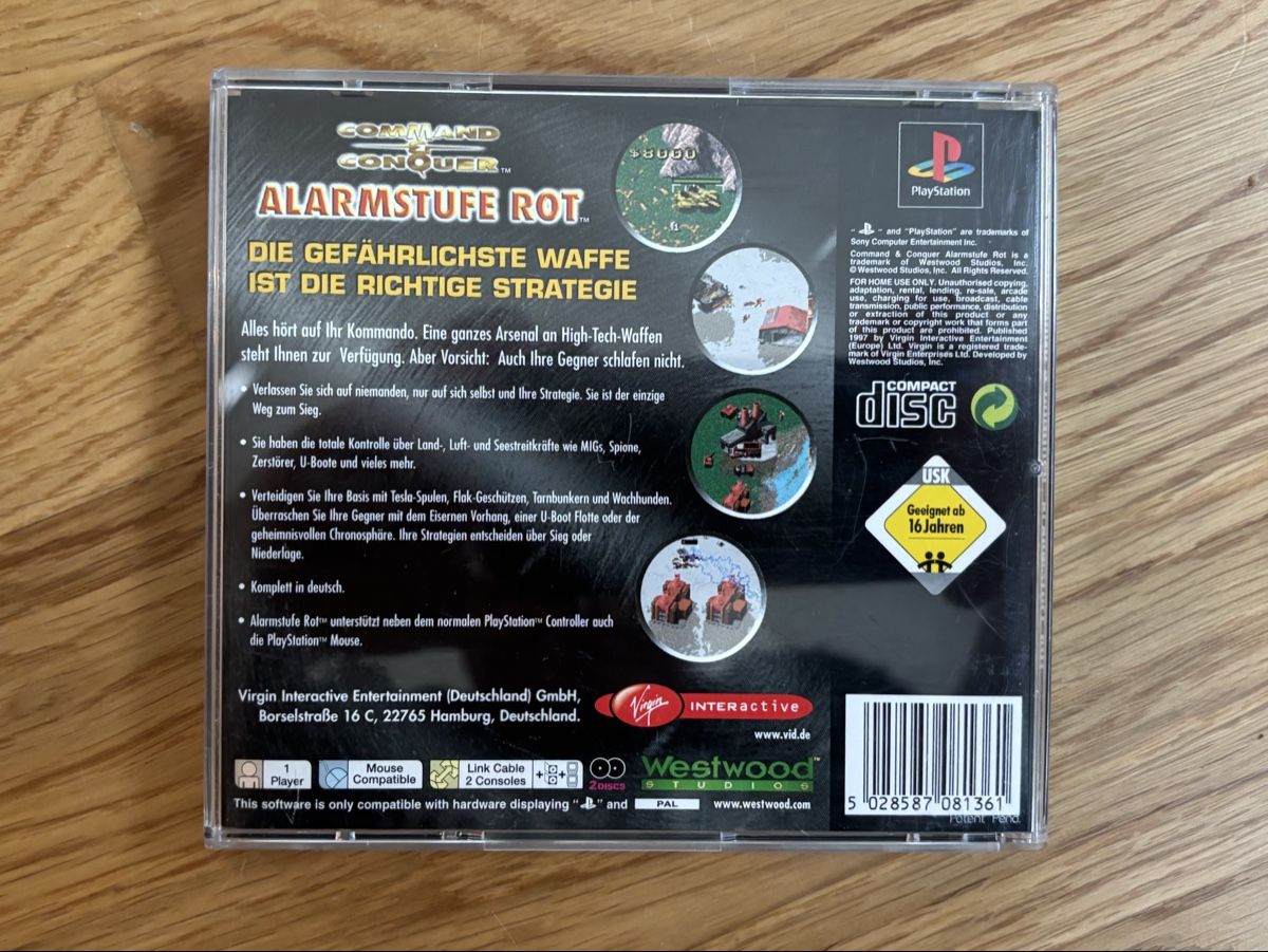 Jeux: PS (PAL) - Command & Conquer: Alarmstufe Rot – D'occasion à Widen par mxpx_1981 2