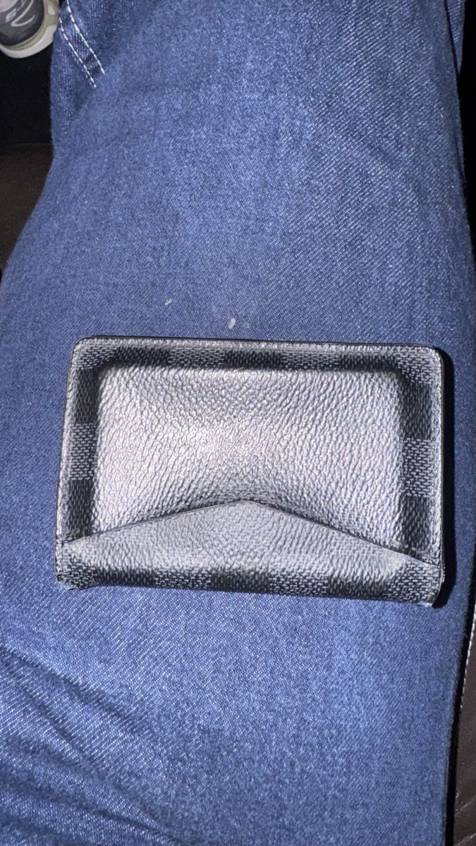 Louis Vuitton Brieftaschen: Louis Vuitton Kartenetui Damier Graphite – Gebraucht aus Riken AG von Herakles.18 2